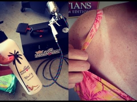 STAY TAN YEAR ROUND! SPRAY TAN DEMO!